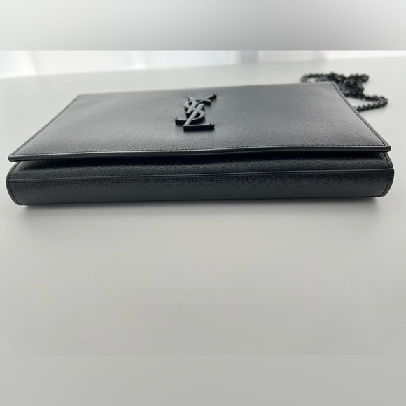 AUTHENTIC YSL BAG Black on Black - Picture 4 of 9